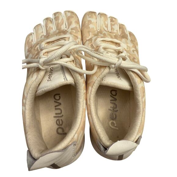 Peluva Women's Strand Lightweight Trainer Shoes 6.5 Desert Camo Ivory Minimalist - Picture 8 of 11